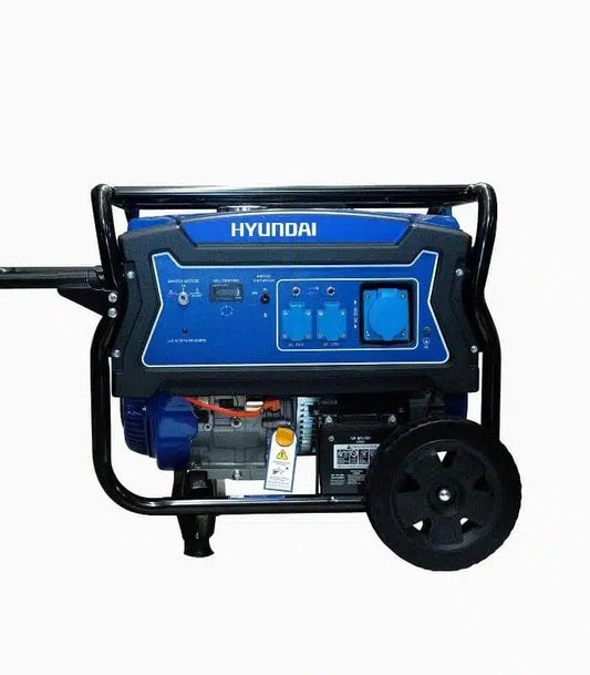 Planta Electrica HYDG7750E HYUNDAI 7102watt, 6200watt Continuo, A Gasolina Monofasica, Arranque Electrico