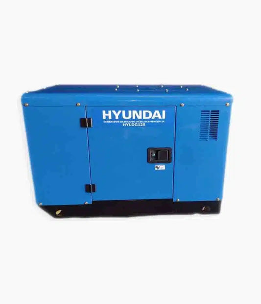 Planta Electrica HYLDG12S HYUNDAI CABINADA MASTER 11kw Máximo, Motor Diesel, Arranque Eléctrico